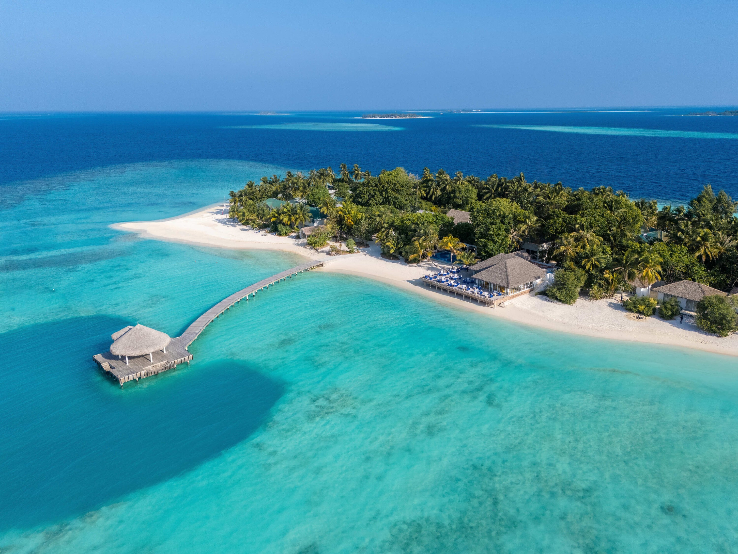 Eri Maldives aerial view
