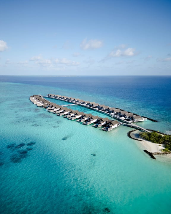 Photo by Sirru Fen Fushi Private Lagoon Resort in Sirru Fen Fushi Maldives with @visitmaldives, and @leadinghotelsoftheworld. May be an image of speedboat, body of water and text.