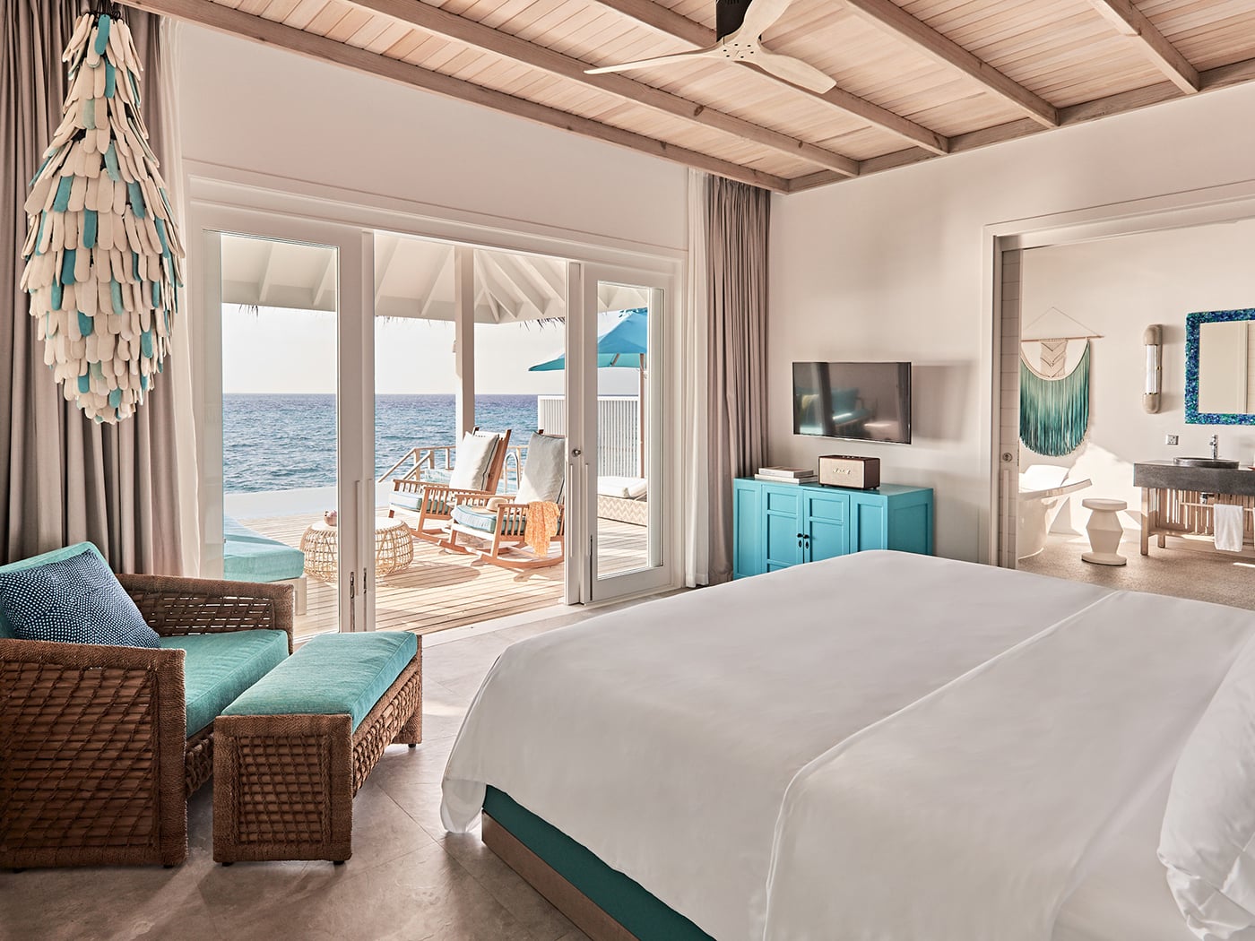 Ocean Pool Villa im Finolhu Maldives