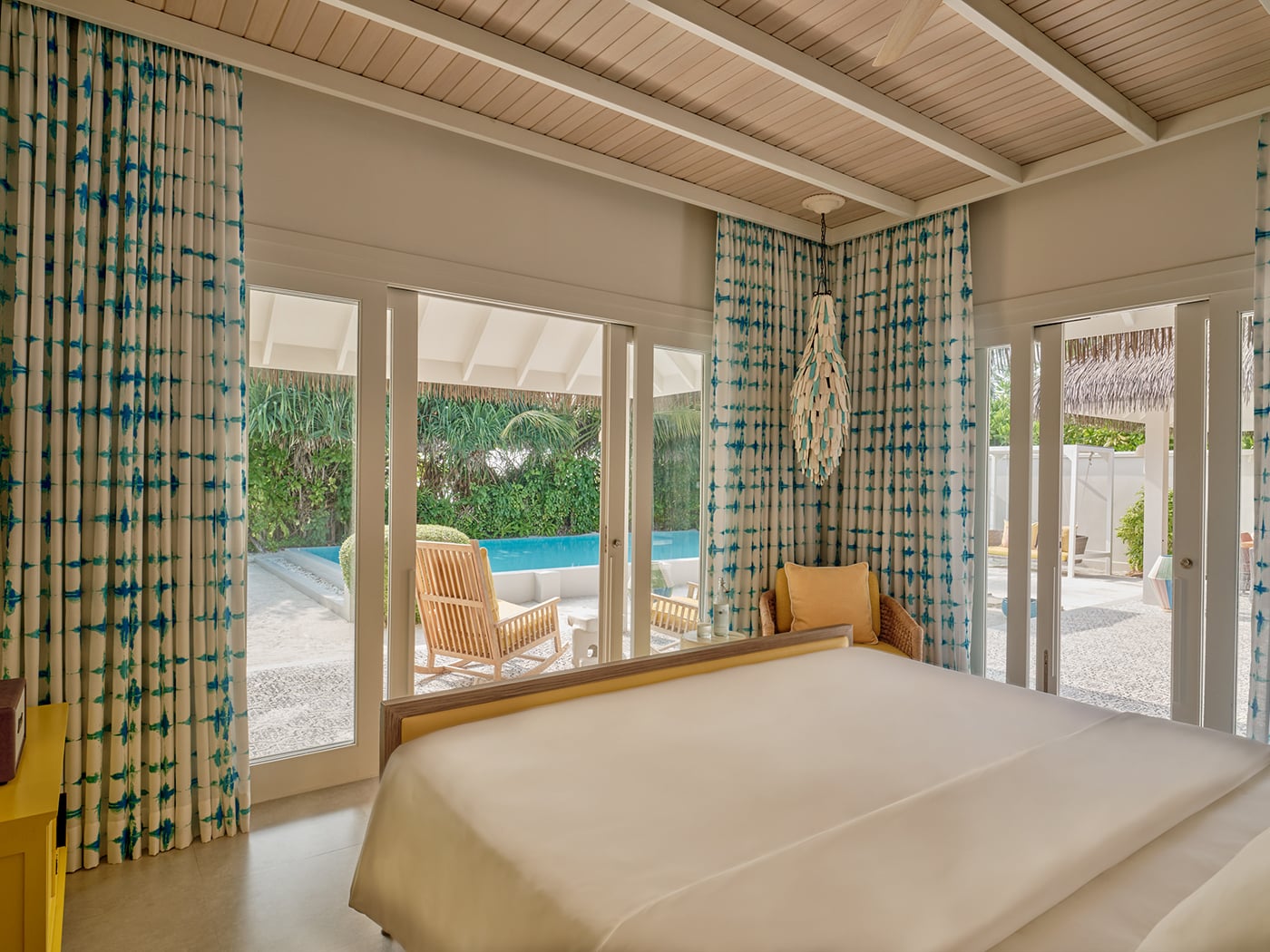 Two Bedroom Beach Villa with Pool im Finolhu Maldives