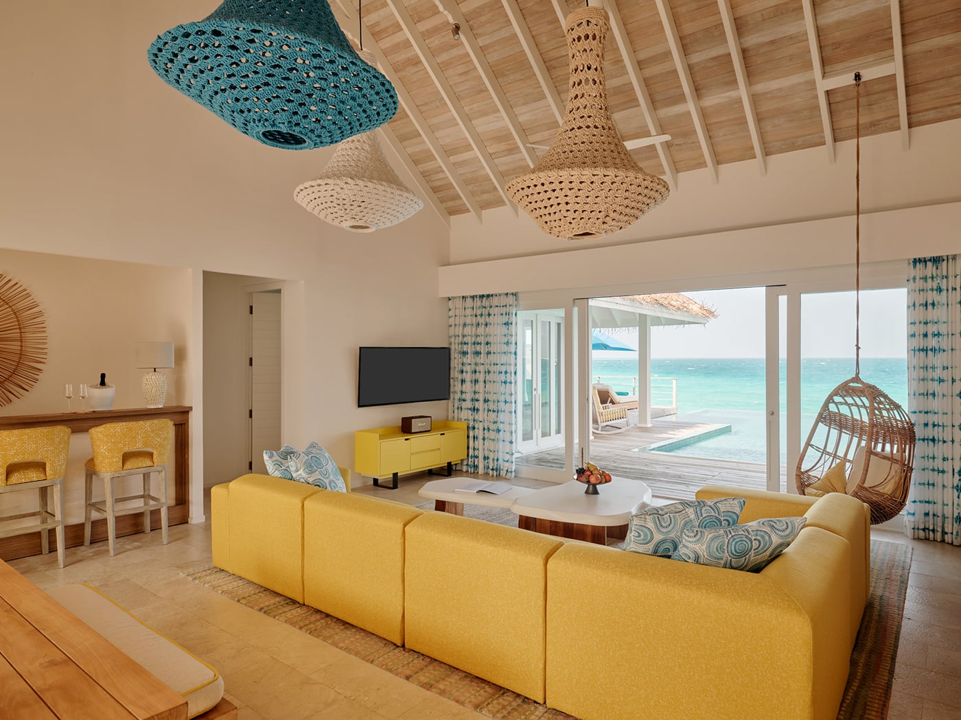 Two Bedroom Water Villa with Pool im Finolhu Maldives