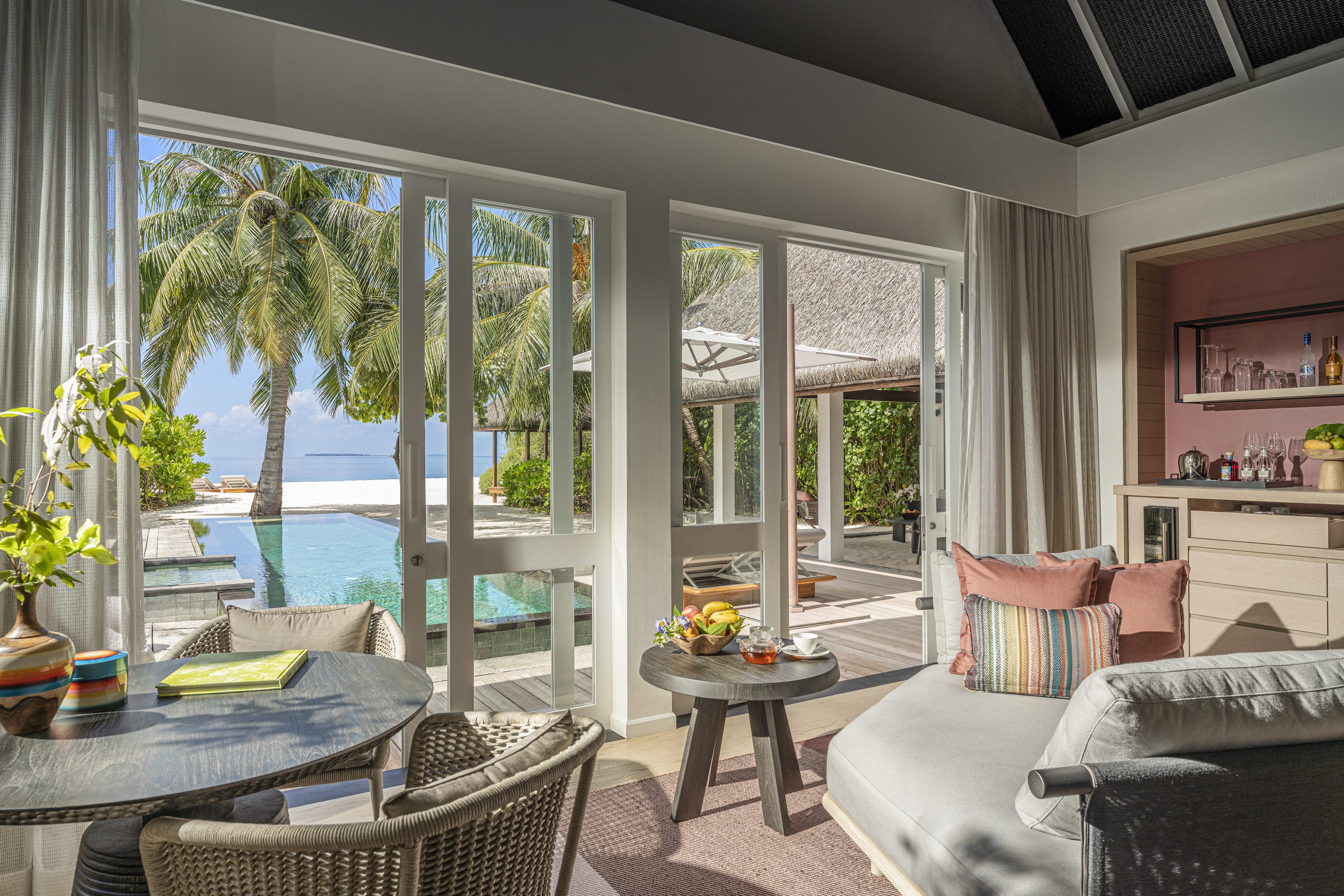Beach Villa with Pool at Four Seasons Landaa Giraavaru