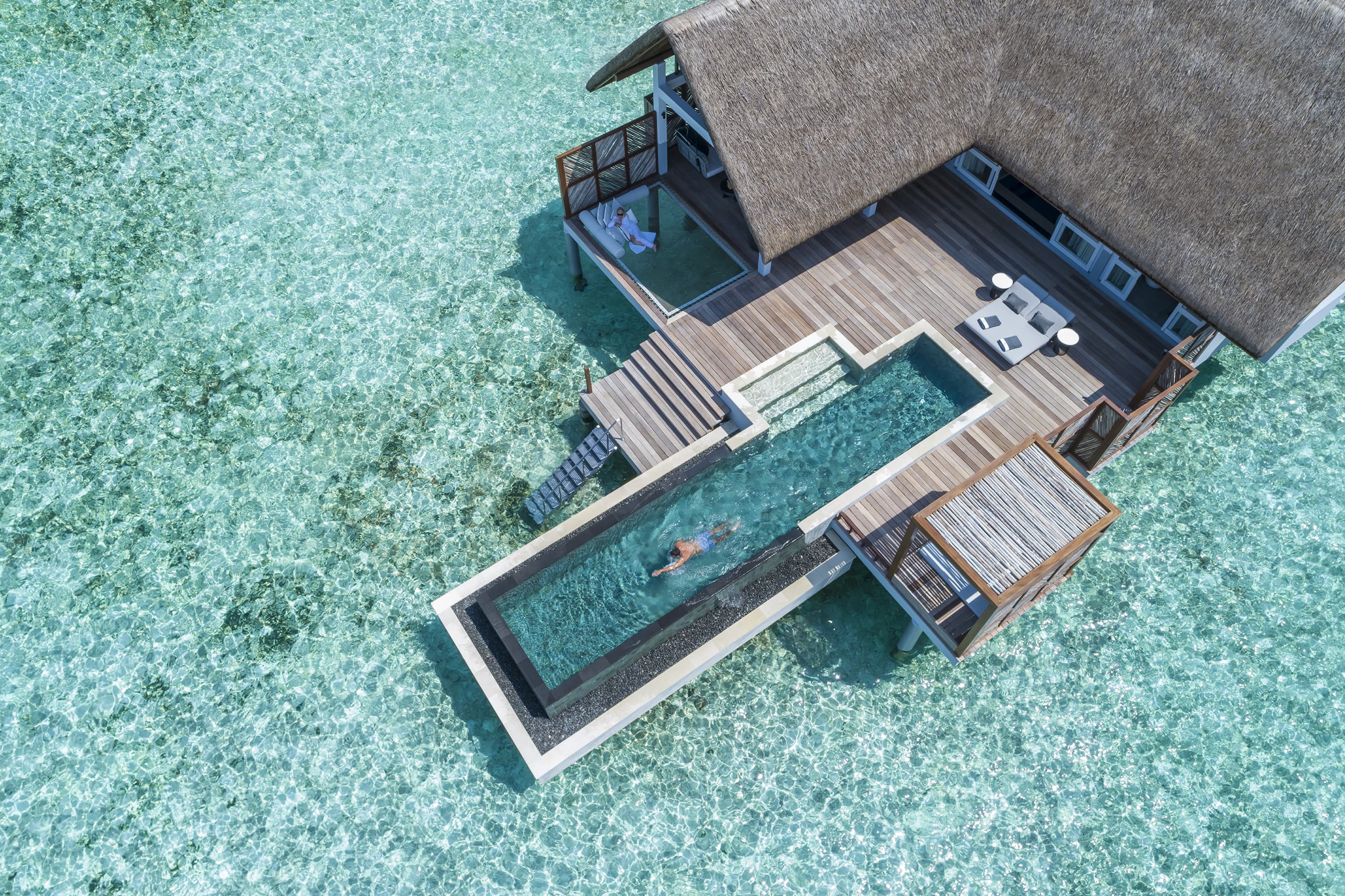 Sunrise Water Villa with Pool at Four Seasons Landaa Giraavaru