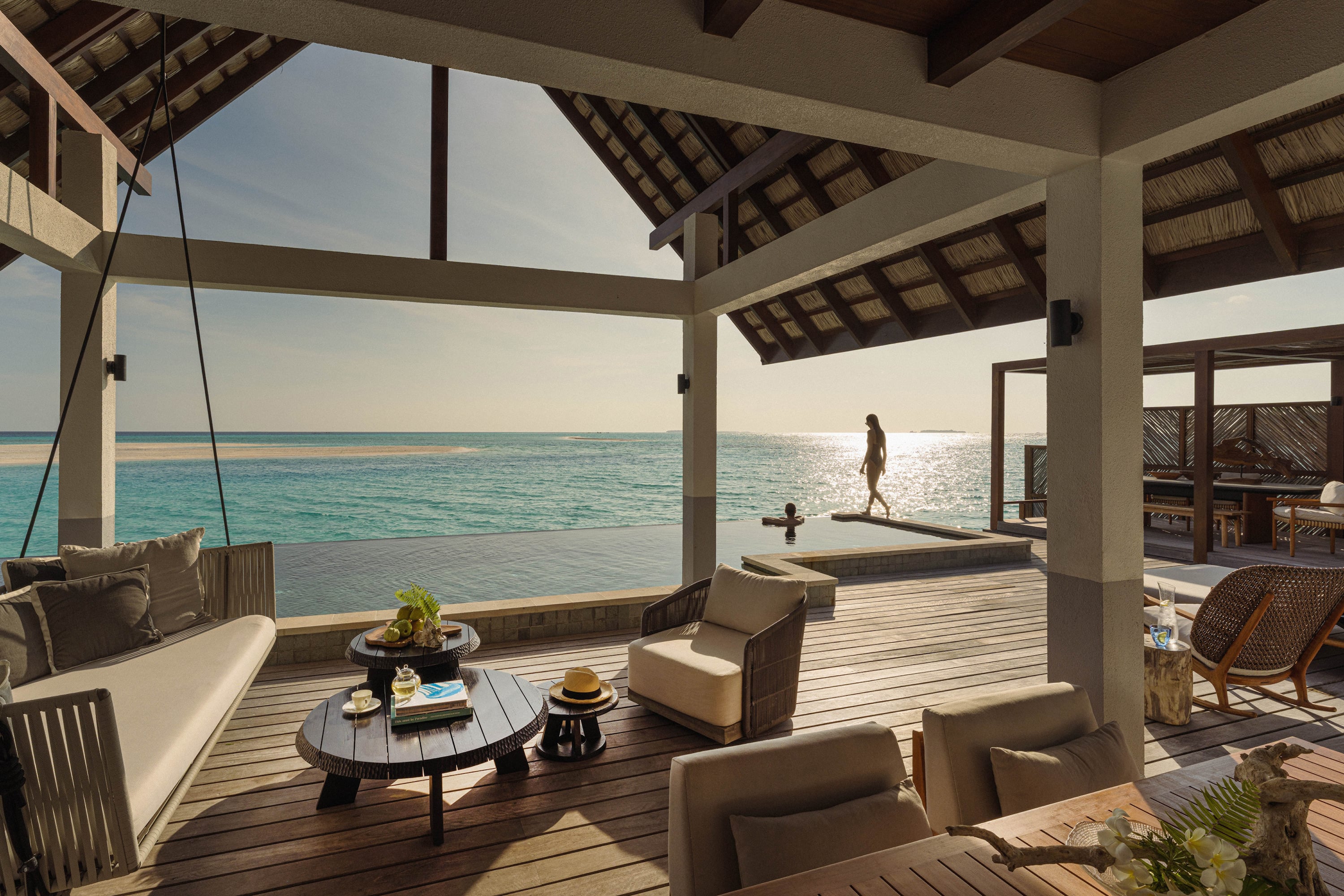 Sunset Two-Bedroom Water Suite at Four Seasons Landaa Giraavaru