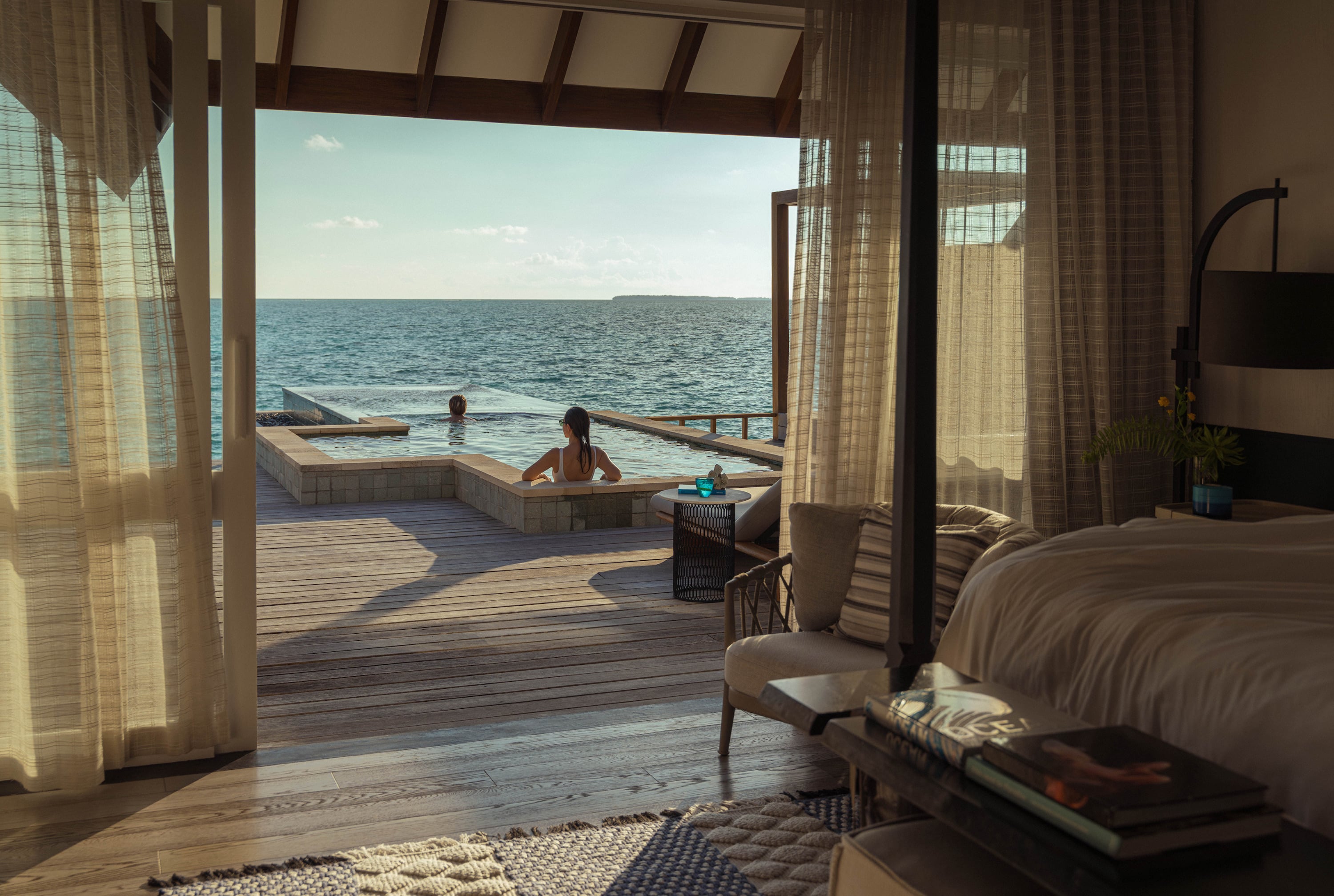 Sunset Water Villa with Pool at Four Seasons Landaa Giraavaru