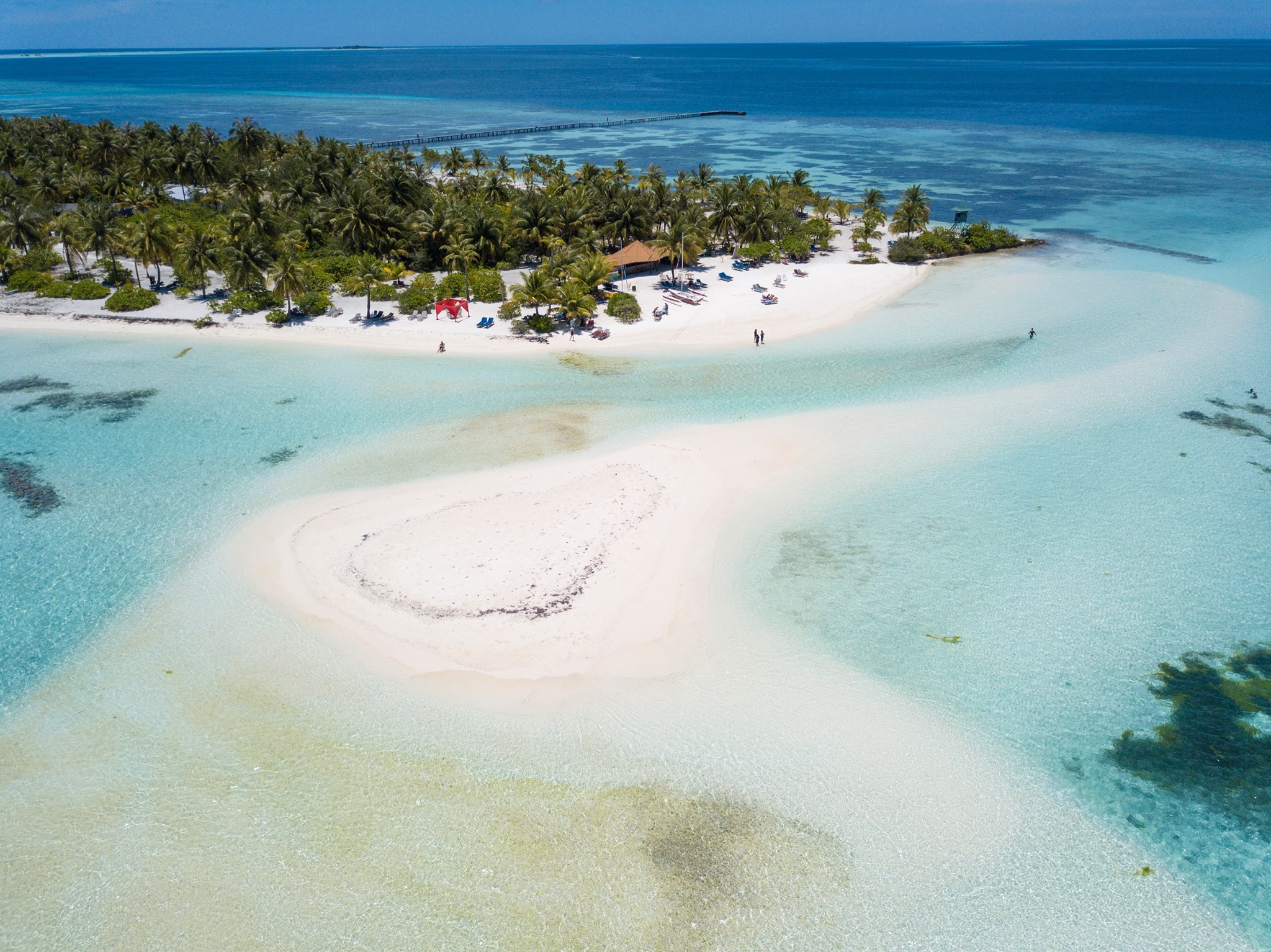 Fun Island Resort Maldives aerial view