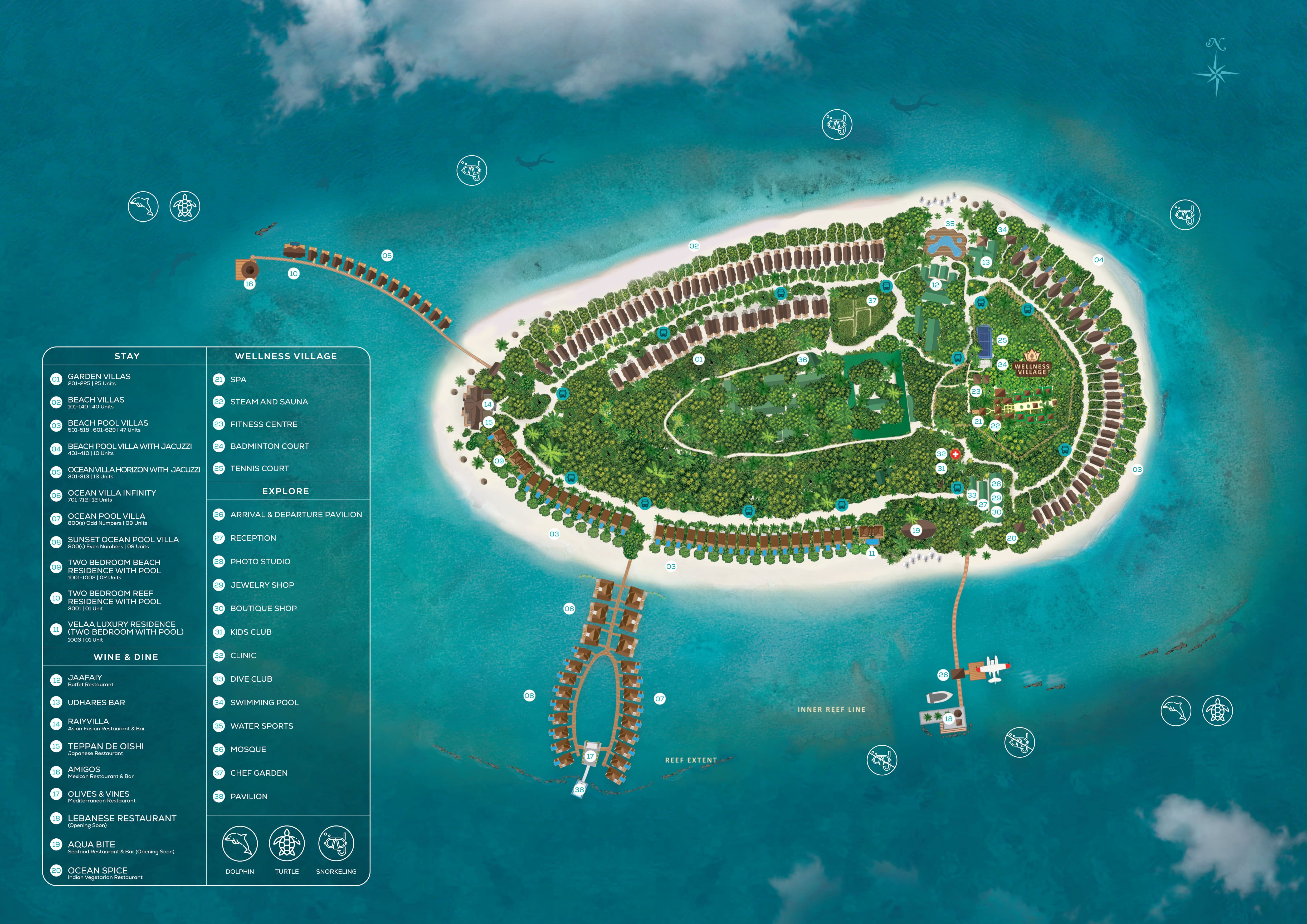 Furaveri Maldives island map
