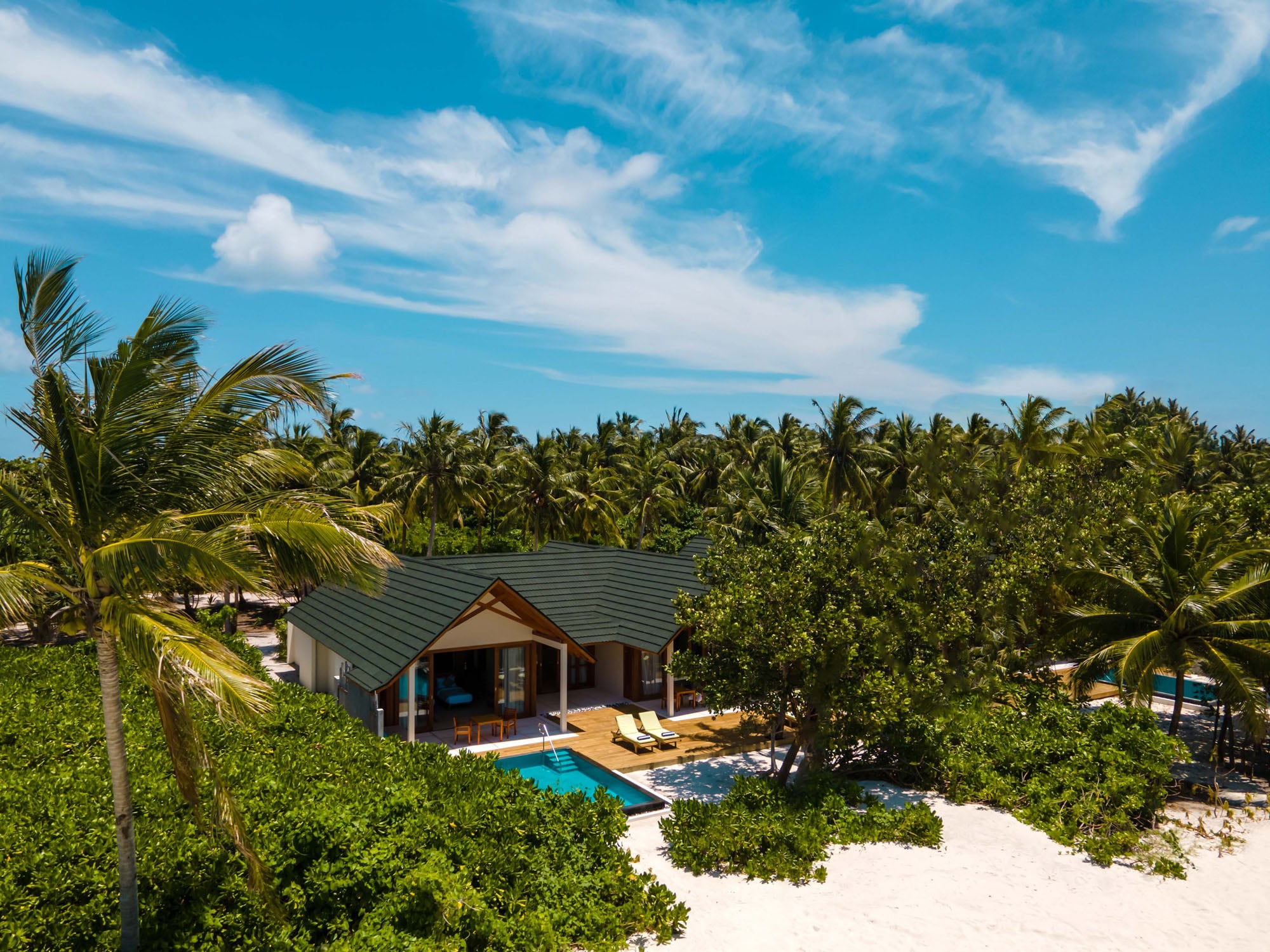 Two Bedroom Private Luxury Beach Residence at Furaveri Maldives