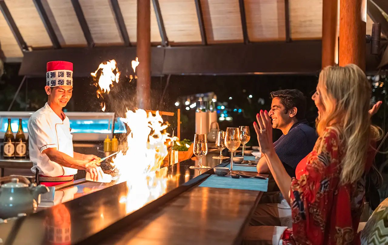 Teppanyaki restaurant