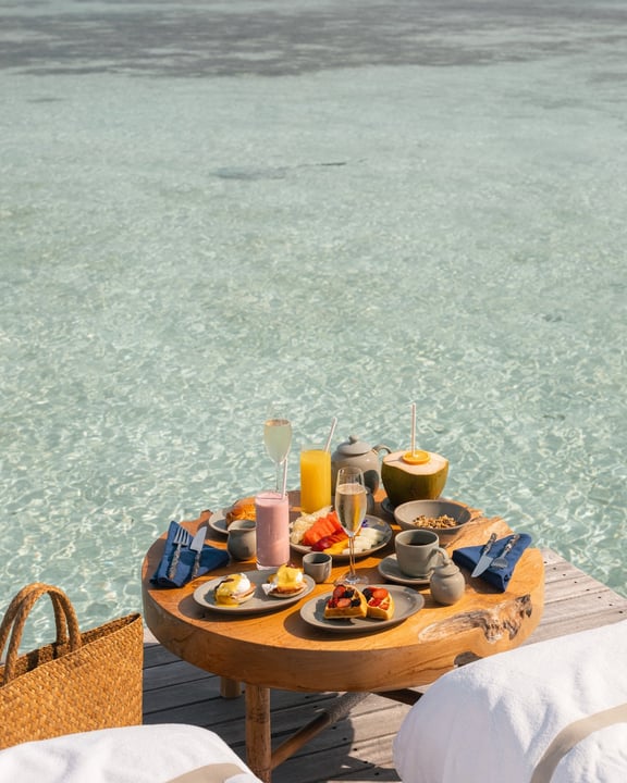 Photo by Gili Lankanfushi, Maldives in Gili Lankanfushi, Maldives. May be an image of ocean and text.