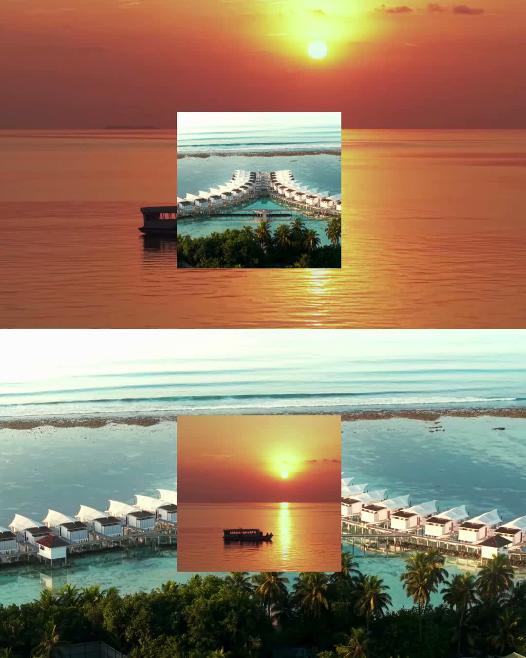 Jeder Sonnenuntergang fühlt sich auf den Malediven anders an