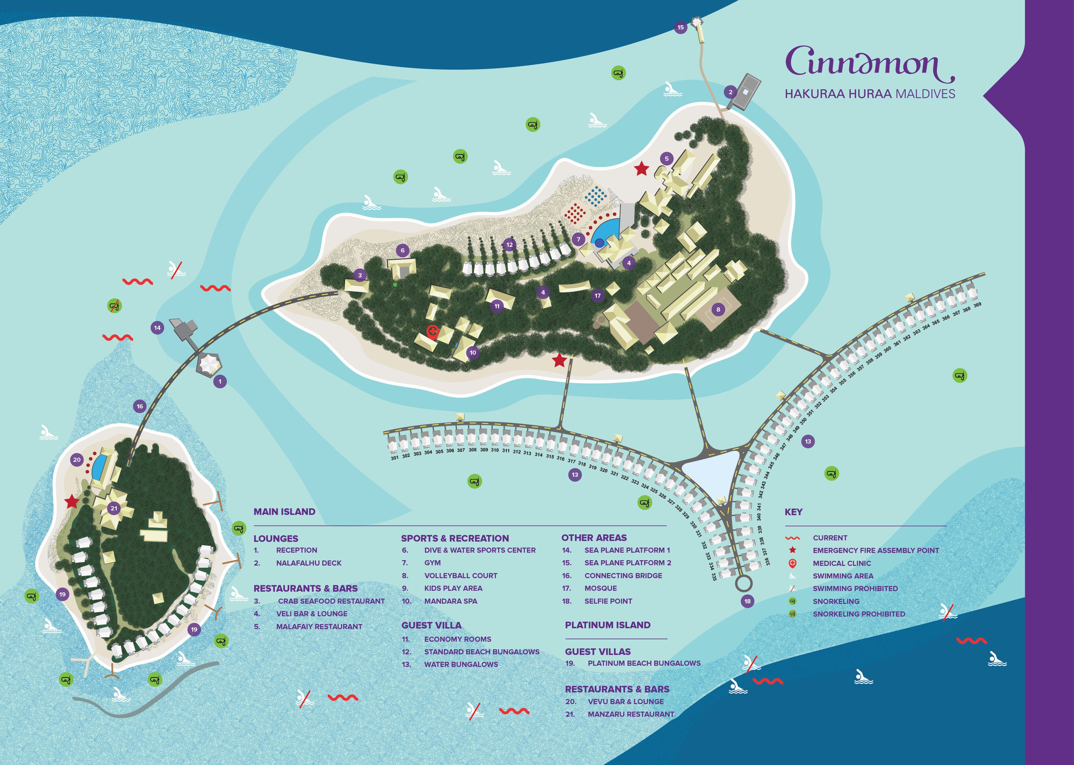 Cinnamon Hakuraa Huraa island map