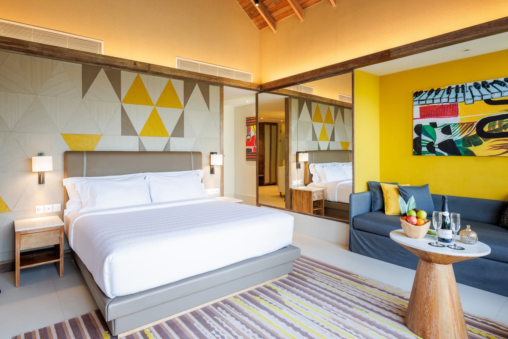 Gold Beach Villa im Hard Rock Hotel Maldives