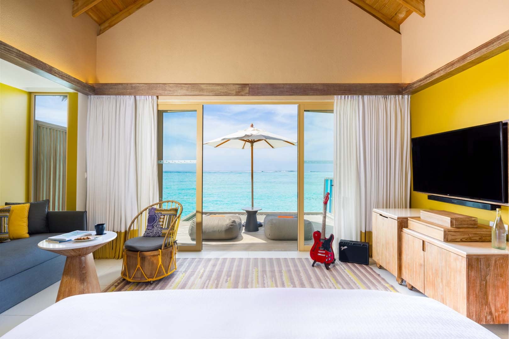 Platinum Overwater Villa im Hard Rock Hotel Maldives