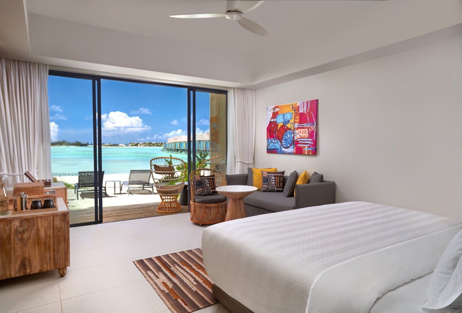 Silver Beach Studio im Hard Rock Hotel Maldives