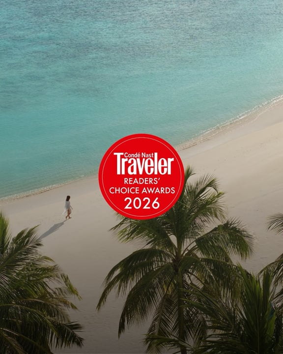 .Here Baa Atoll a été élu 6e meilleur resort de l'océan Indien aux Condé Nast Traveler Readers' Choice Awards 2026.

Choisis par les lecteurs de Condé Nast Traveler, les Readers' Choice Awards annuels