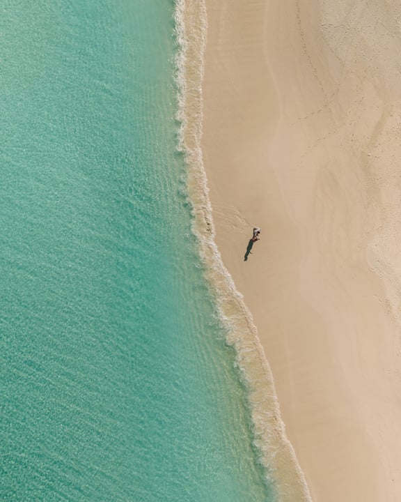 Photo by Heritance Aarah on May 03, 2026. May be an image of jet ski, ocean, beach, coast and text.
