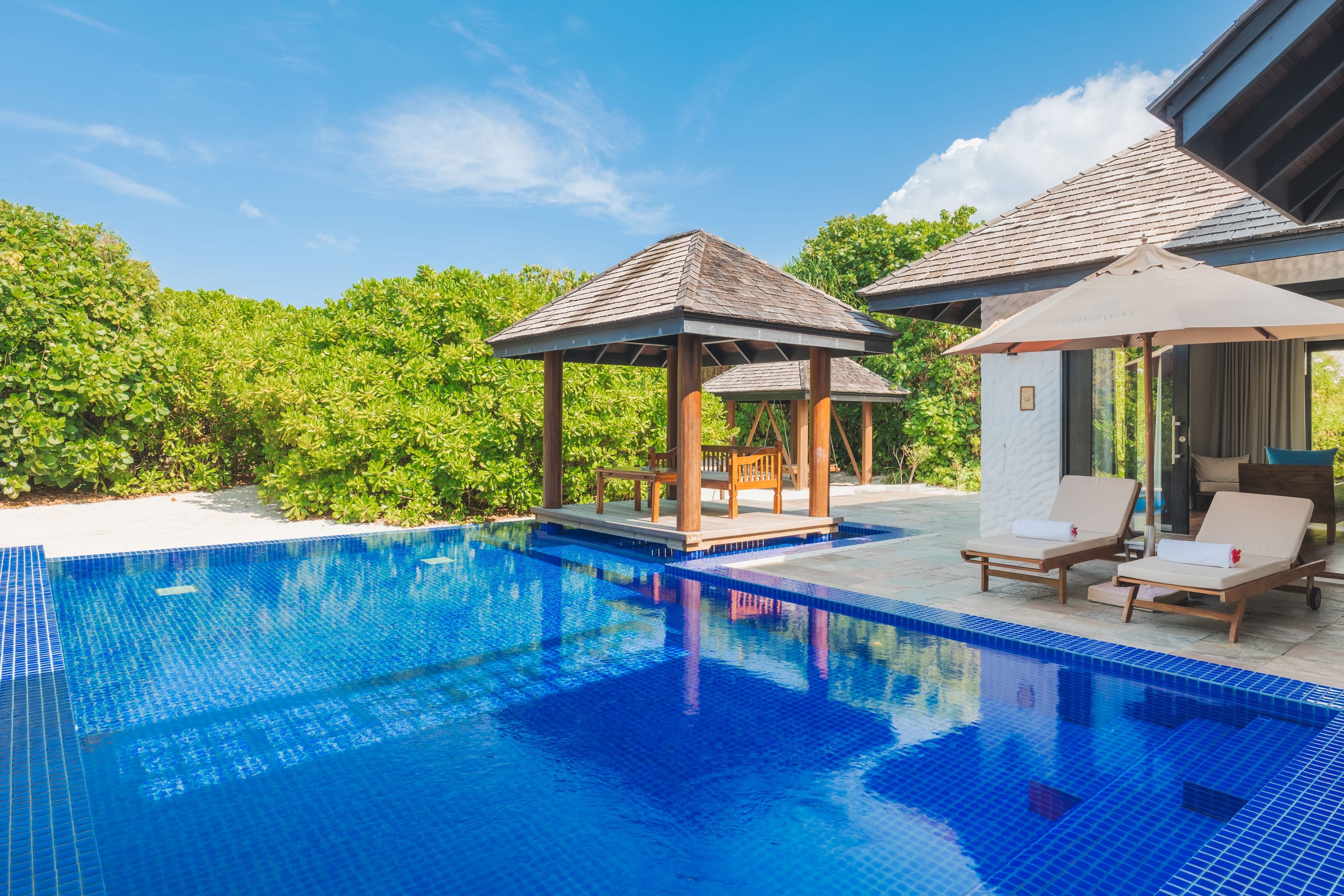 Two Bedroom Family Villa with Pool im Hideaway Beach Resort & Spa