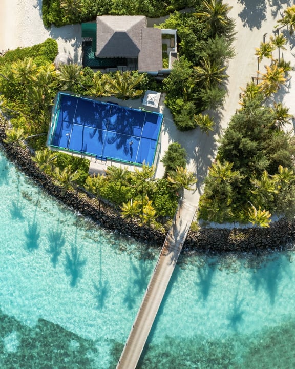 Photo by Hilton Maldives Amingiri on April 29, 2026. May be an image of pool and text.