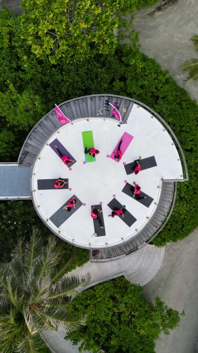 A collective deep breath to round off Global Wellness Day
Our team came together for a sunset yoga flow, finding calm in the stretch and the breath

#GlobalWellnessDay #Kandooma #Maldives #IHG