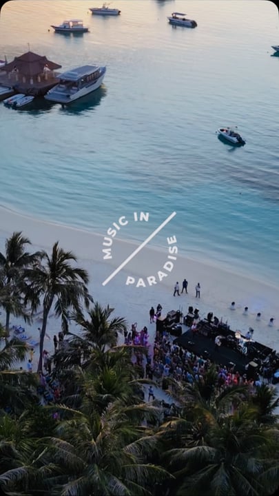 ICEHOUSE. Main Beach. Tramonto. Piedi nudi nella sabbia. Drink freschi, tempo perfetto e una folla molto felice.

La prima notte di Music in Paradise Maldives ha dato tutto, e questo reel ne mostra solo un ass