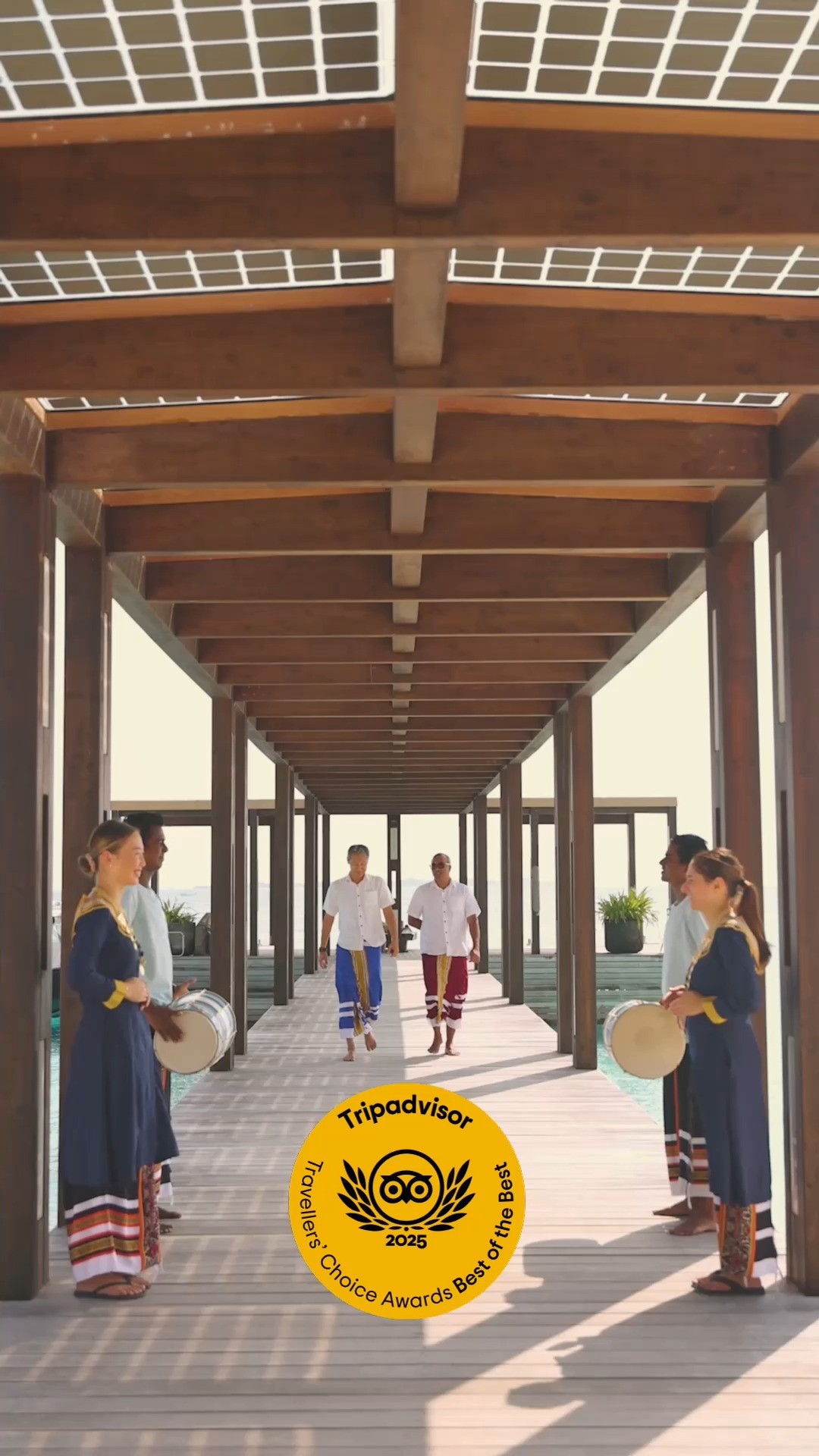 Hurawalhi Island Resort has been awarded the prestigious Travellers’ Choice Best of the Best Gold Award, ranking #5 in Asia’s Top Luxury Hotels and #19 in Luxury resorts worldwide.

This incredible re
