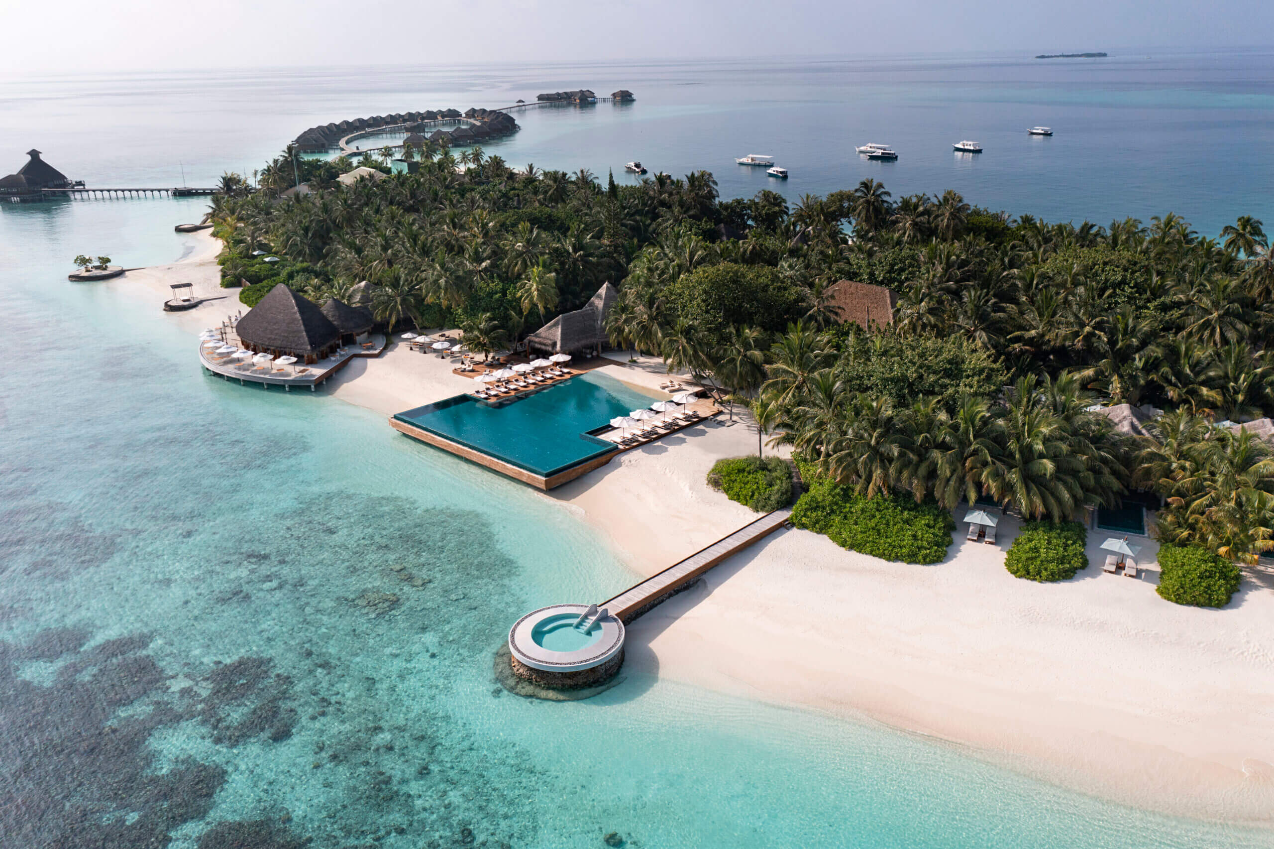 Huvafen Fushi aerial view