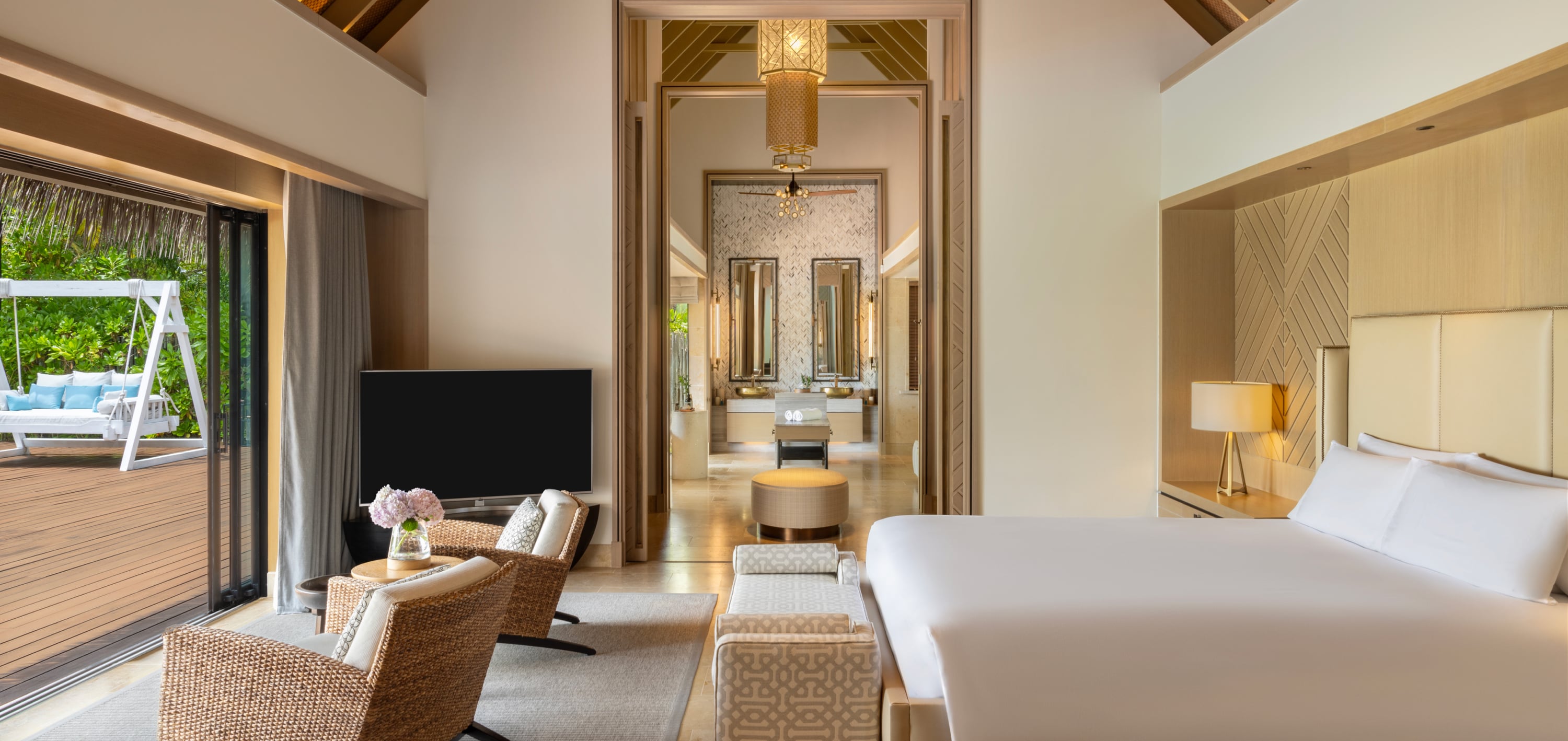 Beach Villa trois chambres à Ithaafushi Private Island