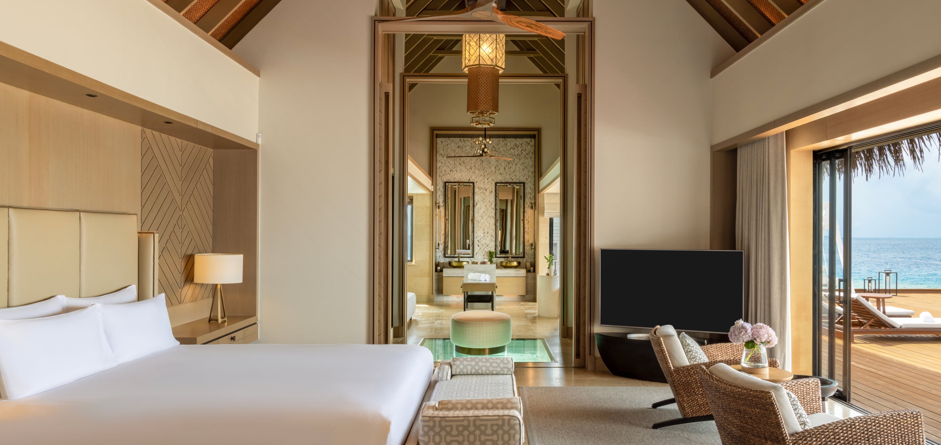 Two-Bedroom Overwater Villa à Ithaafushi Private Island