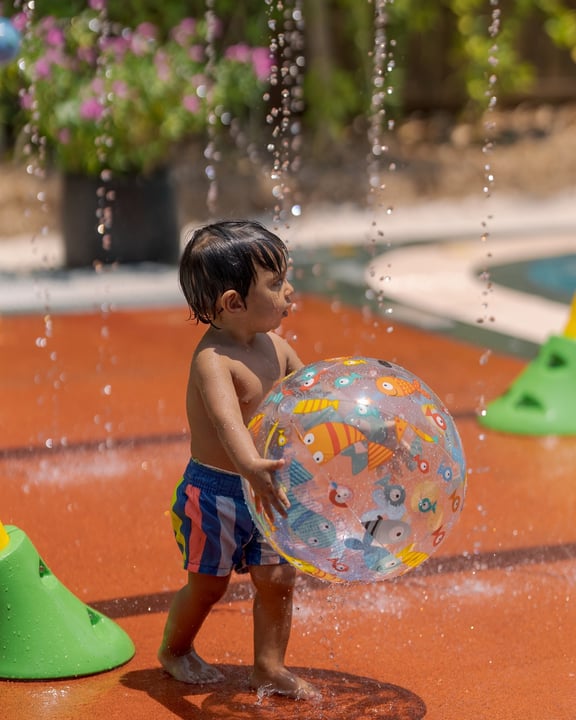 Just two little islanders, building their own world. 

From sun-drenched splashing adventures to the quiet magic of indoor play, Muramas Kids Club gave this sibling duo a day for the archives. Proof t