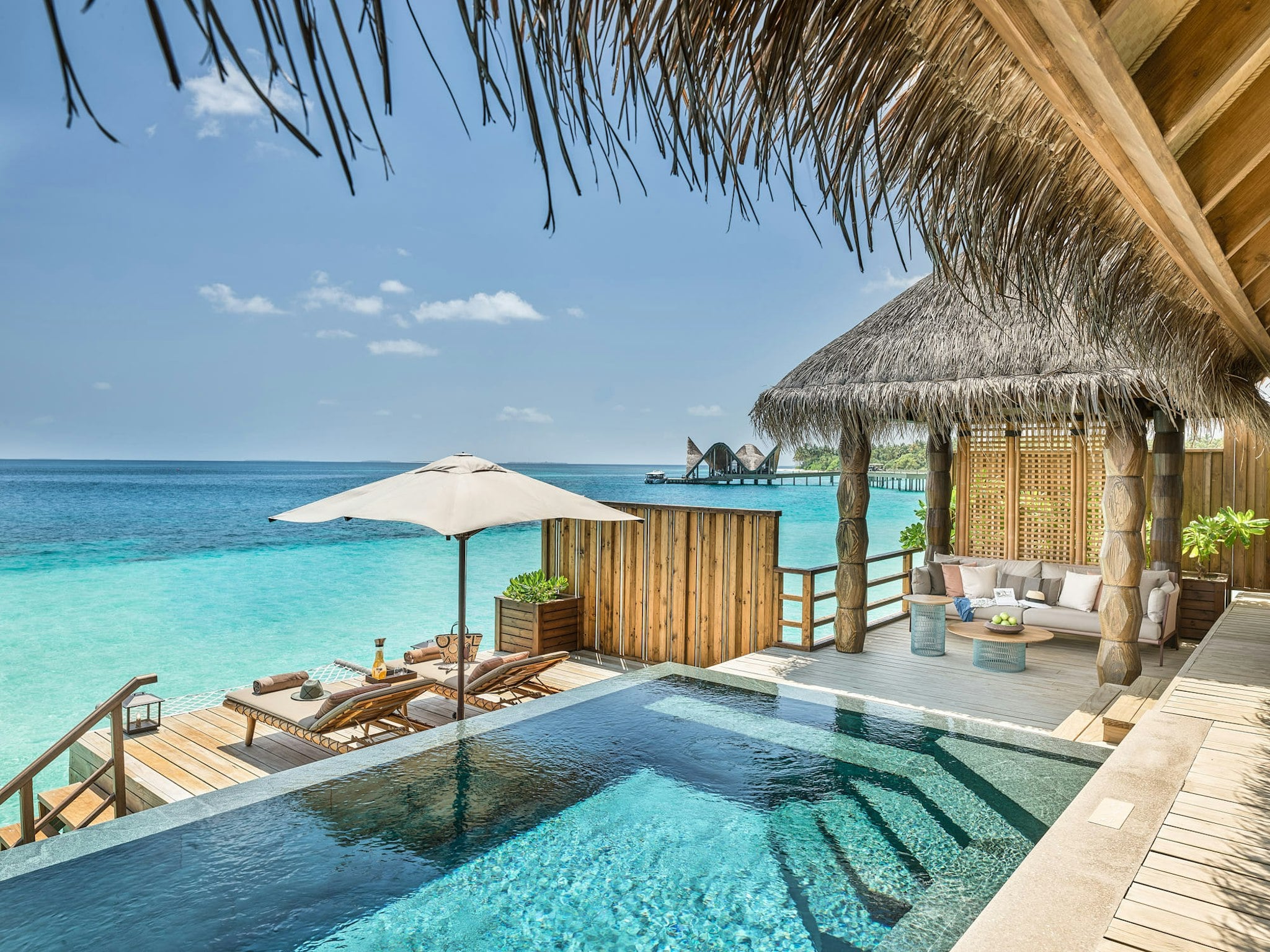 Water Villa with Pool – Poolterrasse im JOALI Maldives