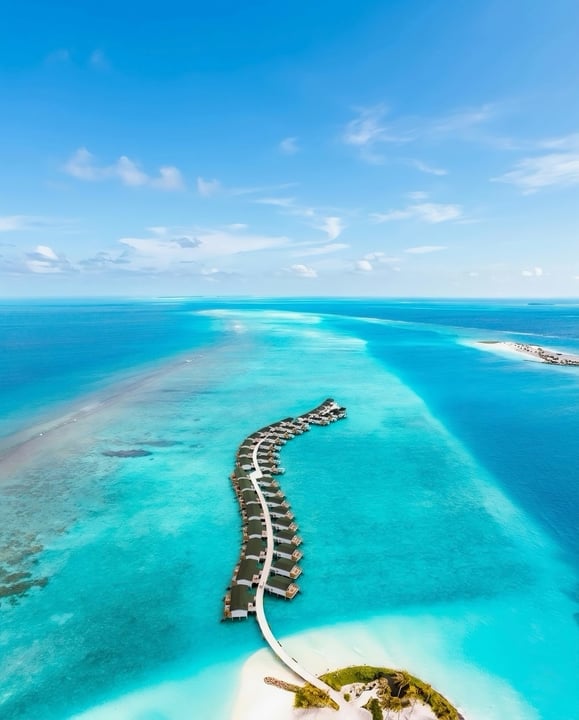 Joy Island, resort, Maldives, overwater, villas, luxury, all inclusive, lagoon, atoll, Hotel, travel, vacation, holiday