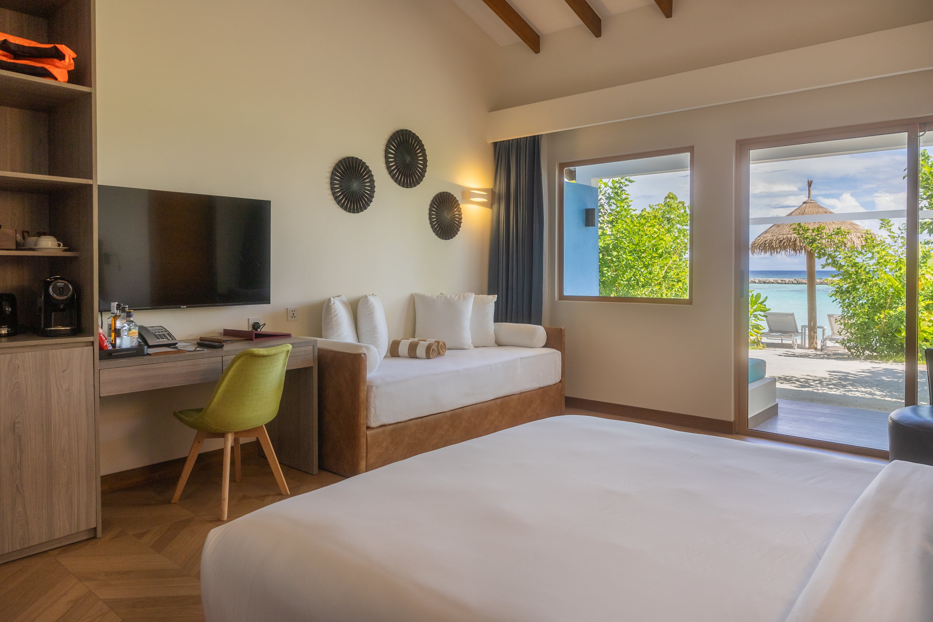 Two Bedroom Family Beach Villa im Joy Island Maldives by Cocoon Collection