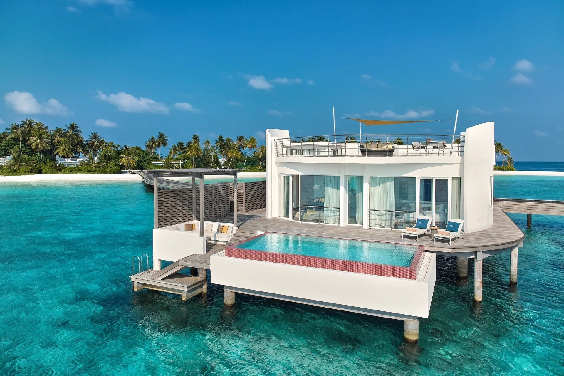 One Bedroom Lagoon Villa with Pool auf Jumeirah Olhahali Island