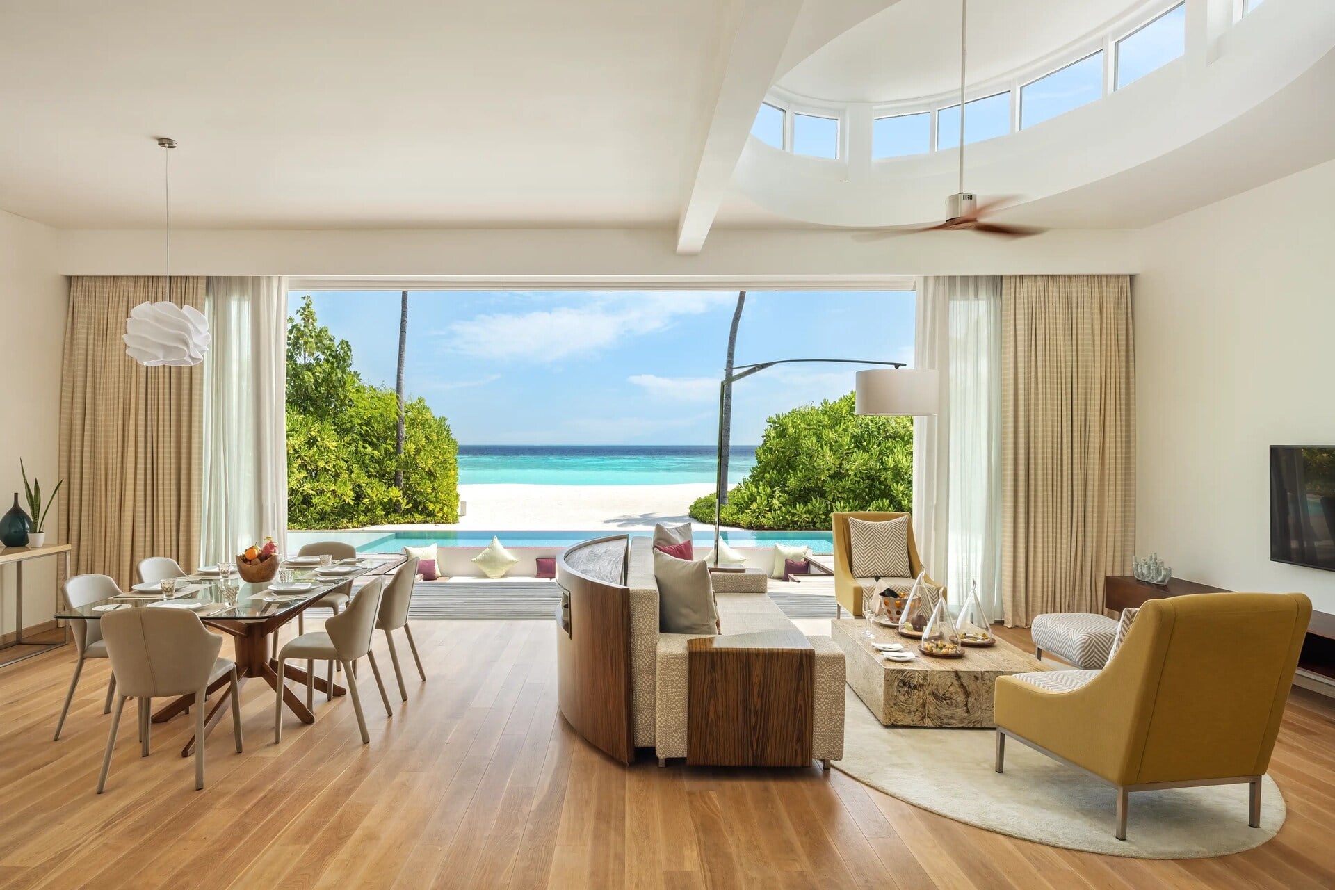 Two Bedroom Sunset Beach Residence with Pool auf Jumeirah Olhahali Island
