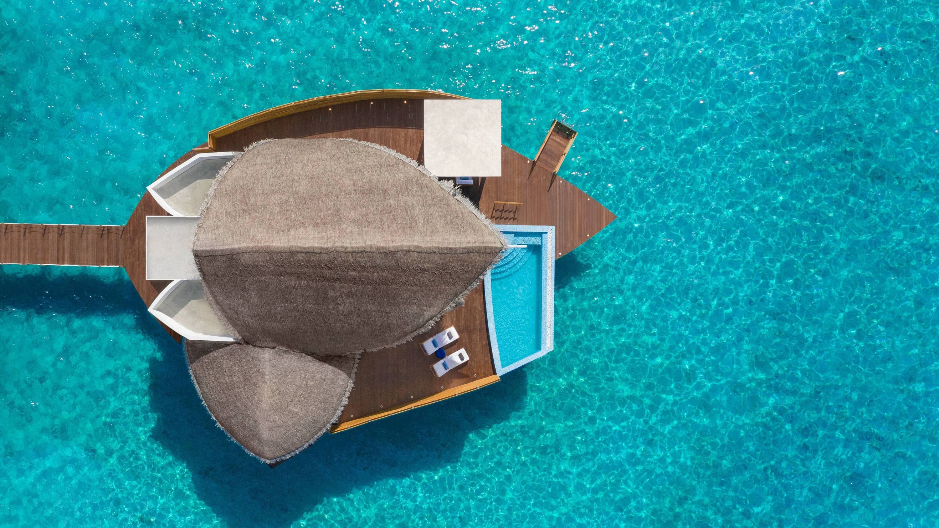 Duplex Overwater Pool Villa im JW Marriott Maldives Resort & Spa