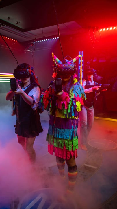 Discover PlaySpace, the hub for fun-filled moments at Kandima. Lights explode. Screens pull you in. The beat hits and suddenly you are part of the game. Every second lifts you higher, and every move f