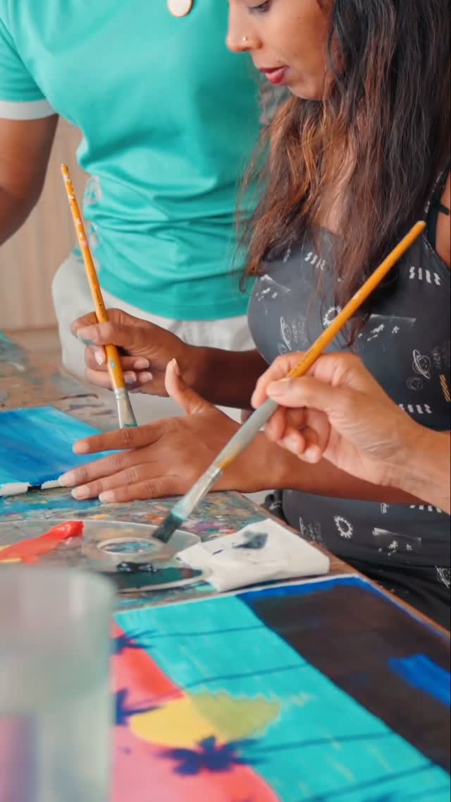 Dipingere al KULA Art Studio? Aggiungilo alla lista delle cose da provare a Kandima. 🎨⁠
⁠
#KandimaMaldives #AnythingButOrdinary #MyKindOfPlace
