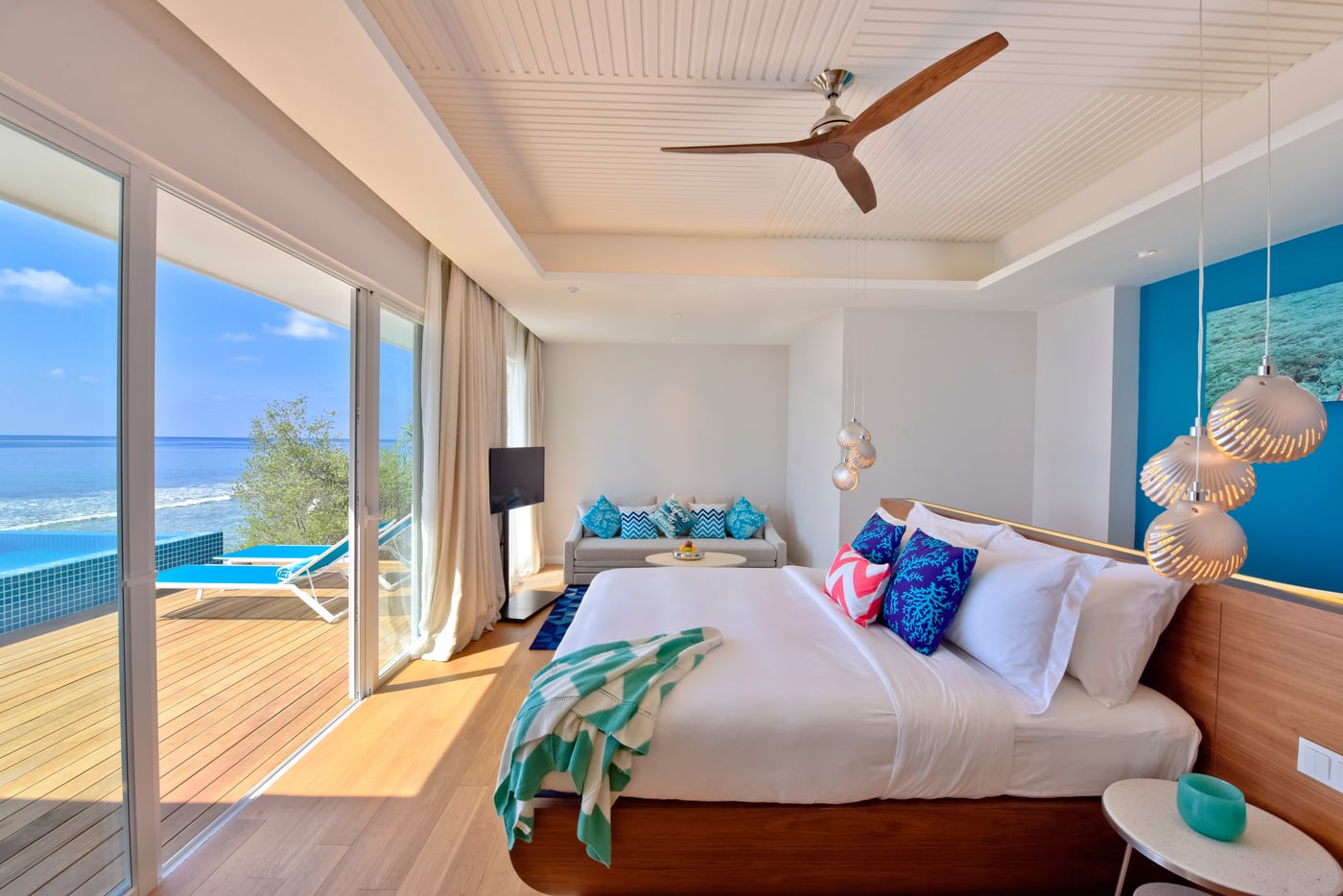 Ocean Pool Villa im Kandima Maldives