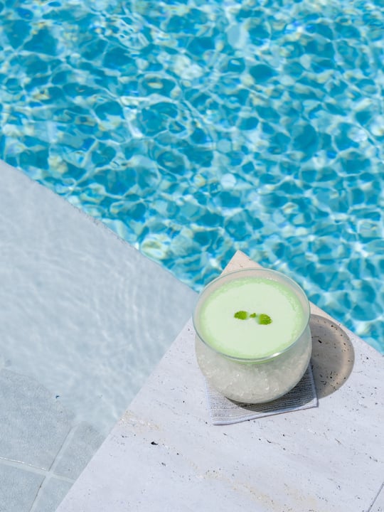Photo by Kudadoo Maldives on August 11, 2026. May be an image of pool, cabana and text.