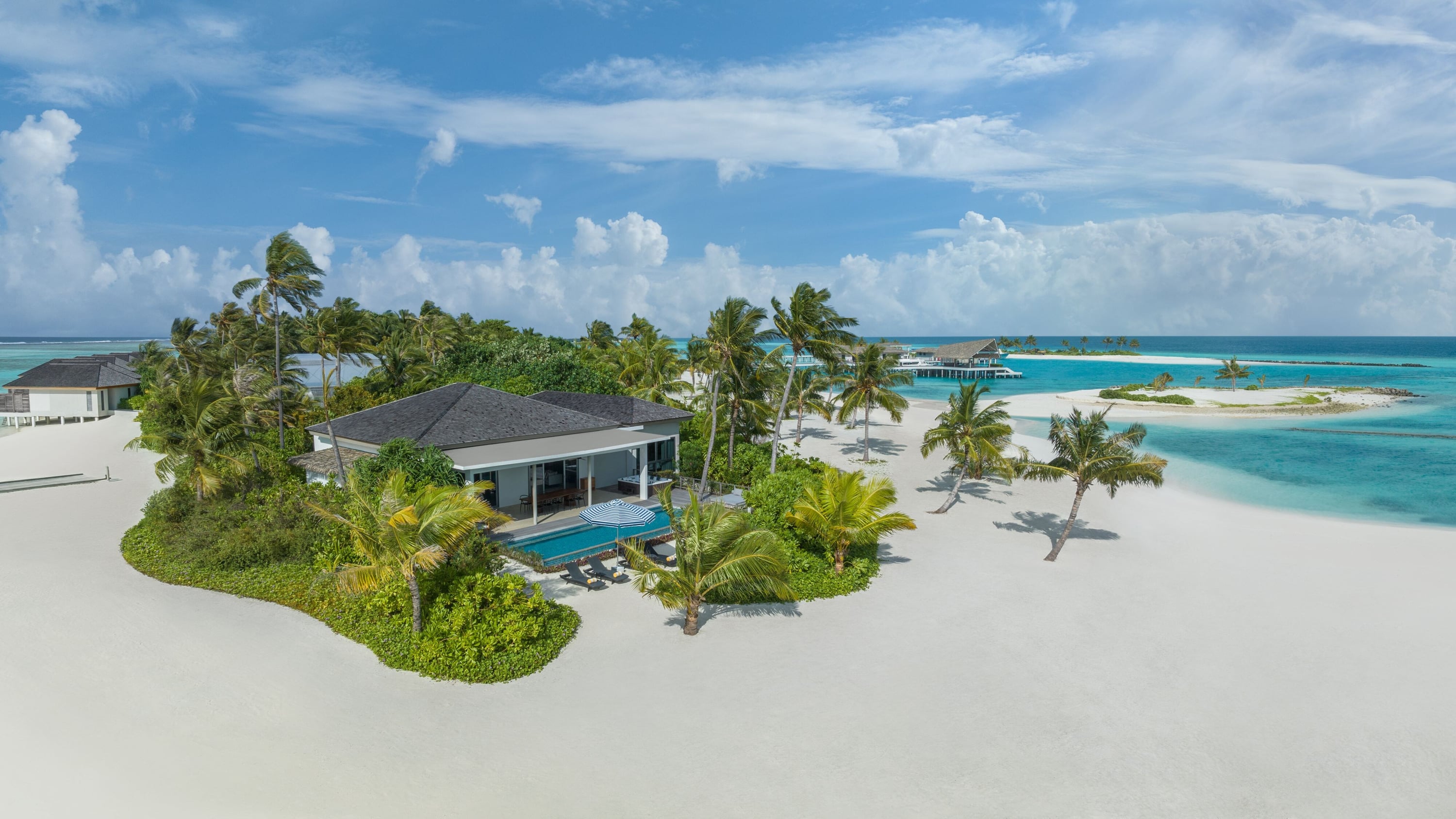 Thilamaafushi - Drei-Schlafzimmer-Villa im Le Méridien Maldives Resort & Spa