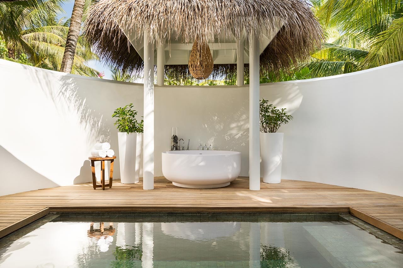 Beach Pool Villa im LUX* South Ari Atoll