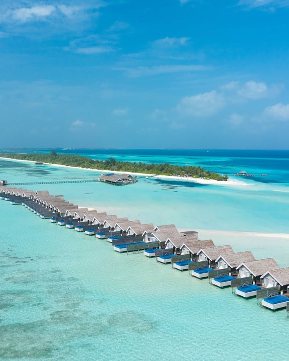 Foto von LUX* South Ari Atoll vom 28. Juni 2026. Könnte ein Bild von Strand, Horizont, Ocean und Text sein.