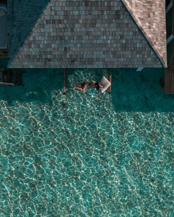 Photo by LUX* South Ari Atoll on July 26, 2026. May be an image of swimming, pool and text.