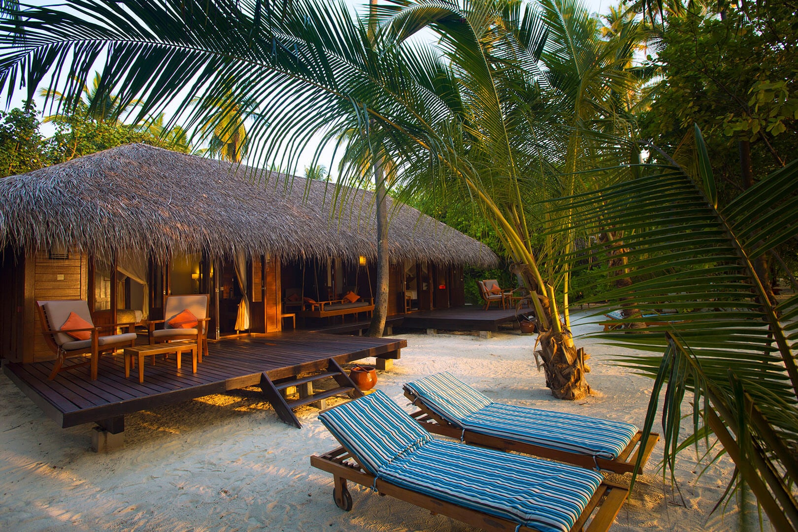 Beach Villa Suite im Medhufushi Island Resort