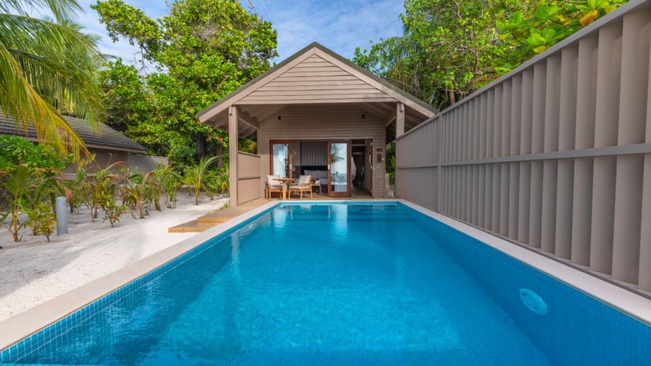 Beach Pool Villa im Meeru Island Resort & Spa