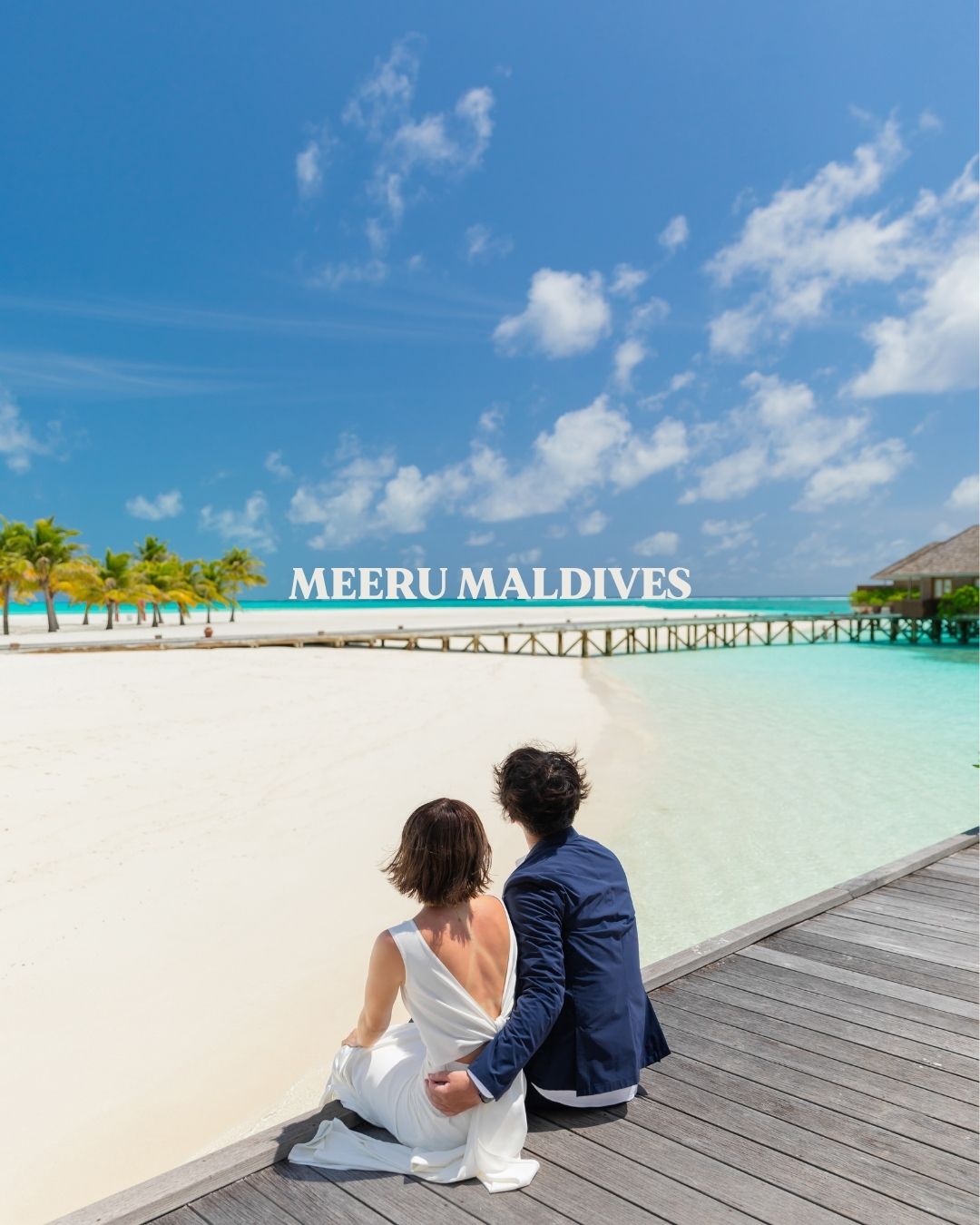 Photo by Meeru Maldives Resort Island on June 06, 2026. May be an image of beach, wedding and text that says "MEERU MEERUMALDIVES MALDIVES".