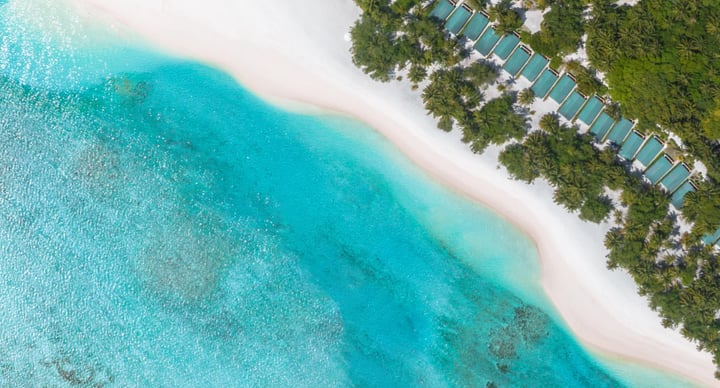 Photo by Meeru Maldives Resort Island on June 15, 2026. May be an image of ocean, beach and text.