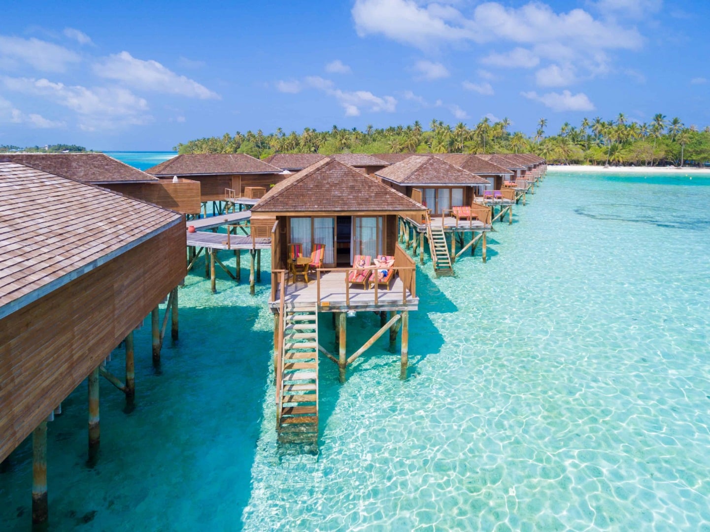 Jacuzzi Water Villa im Meeru Island Resort & Spa