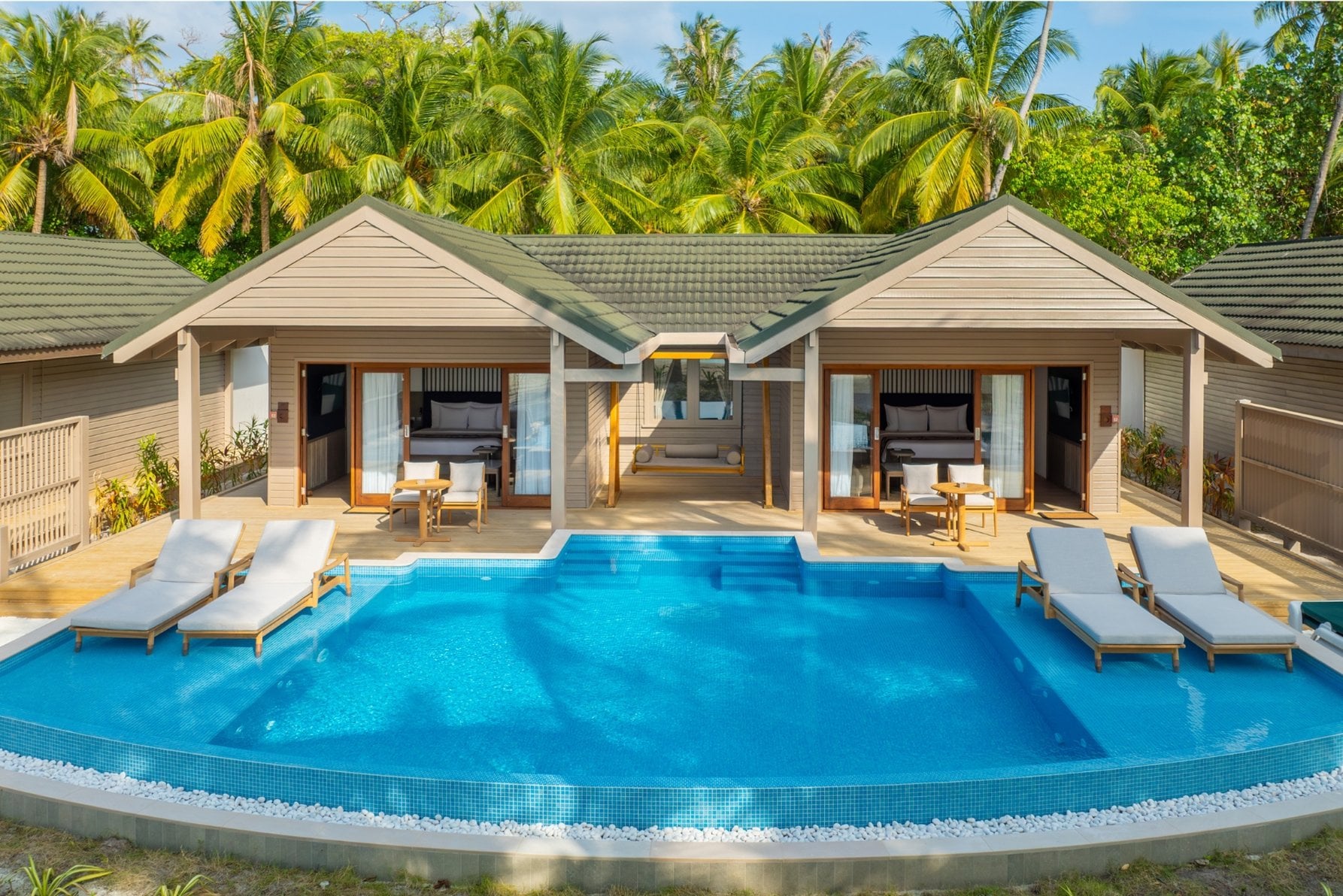 Privater Pool im Meeru Island Resort & Spa